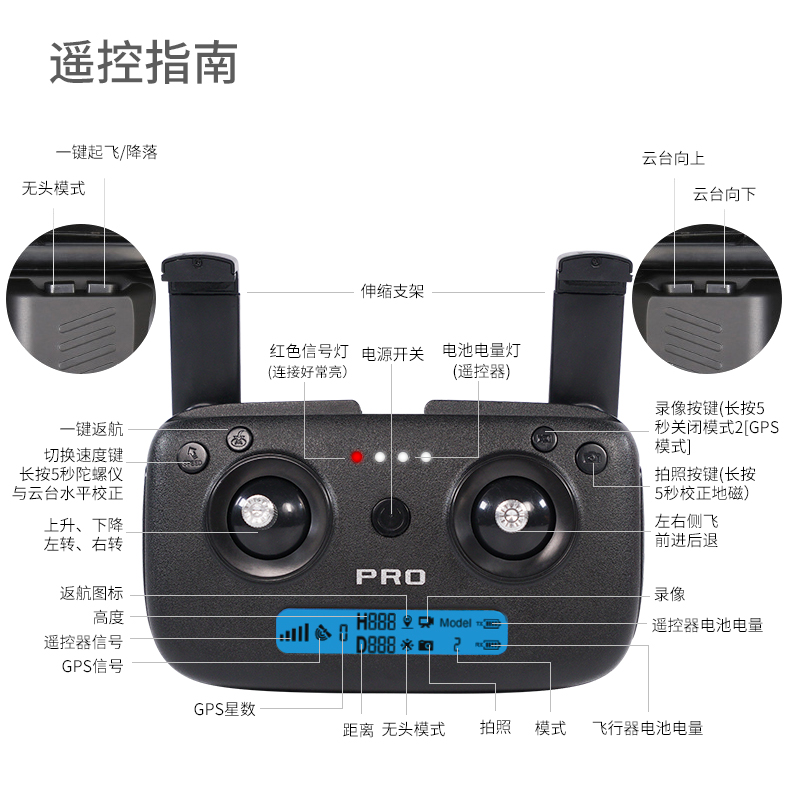 視頻: 獸 SG906 無人機(jī)操作演示 GPS版