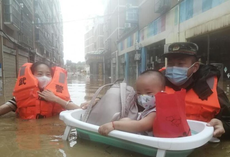 湖北隨州多地因強(qiáng)降雨受災(zāi) 