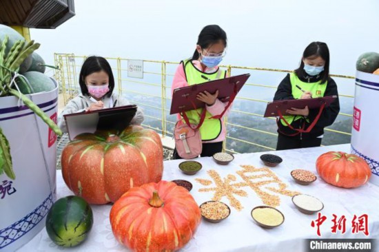 世界糧食日將至重慶小學(xué)生繪畫呼吁“節(jié)約糧食從我做起”