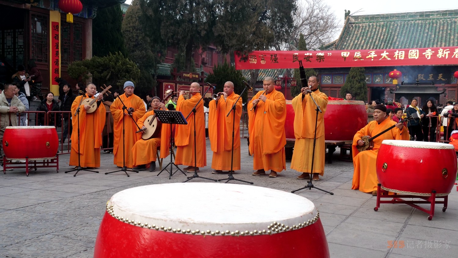 開封大相國寺:龍年初一梵音古樂慶新春