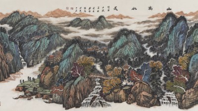 山水從心生，詩(shī)意塑性情——淺談嚴(yán)維佳的山水畫(huà)